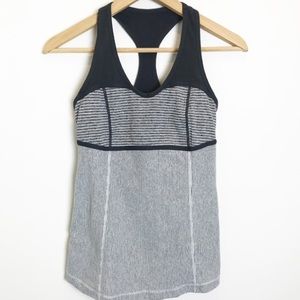 Lululemon Racerback Stripe Tank (WORN ONCE)